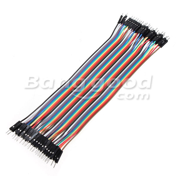 400pcs 20cm Male to Male Color Breadboard Jumper Cable Dupont Wire 4